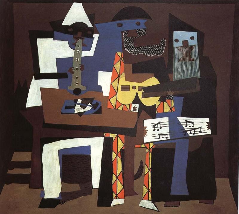 unknow artist Three musicians